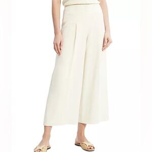 Theory cropped wide leg pants